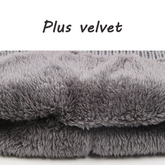 3-pc Set Beanie Cap + Neck Scarf + Mask - Picture 3 of 4